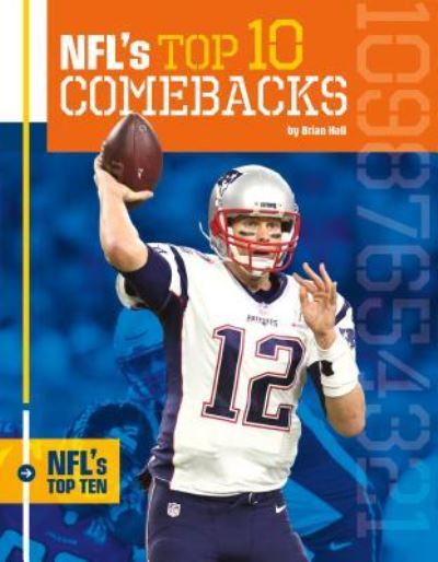 Cover for Brian Hall · NFL's Top 10 Comebacks (Inbunden Bok) (2017)