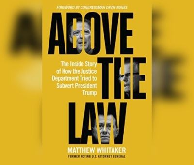 Cover for Matthew Whitaker · Above the Law (CD) (2020)