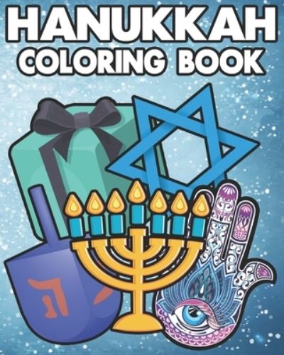 Cover for Jupiter Moon Coloring Books · Hanukkah Coloring Book (Paperback Book) (2019)