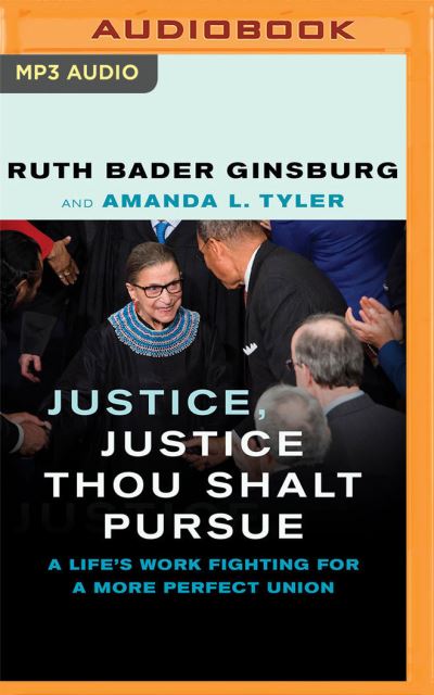 Cover for Ruth Bader Ginsburg · Justice, Justice Thou Shalt Pursue (CD) (2021)