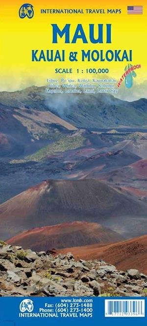 Cover for ITM Publications · International Travel Maps: Maui, Kuai &amp; Molokai (Hardcover Book) (2021)