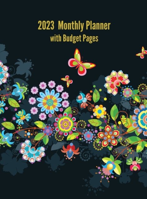 Cover for I S Anderson · 2023 Monthly Planner with Budget Pages: Budget / Finance Planner (Hardcover bog) [size L] (2022)