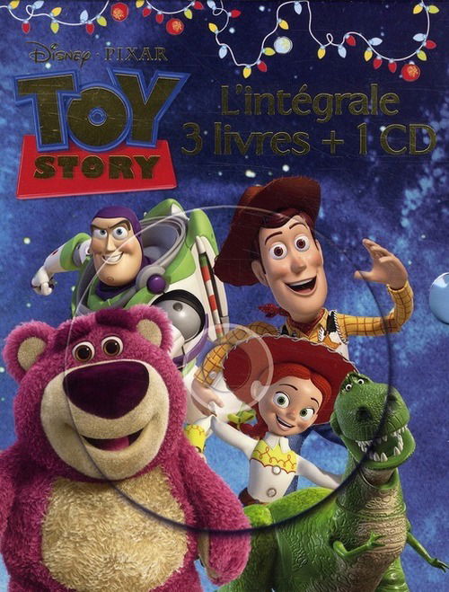 Cover for Walt Disney · Coffret Toy Story 1 2 3 + CD (Coffret Disney) (French Edition) (Pocketbok) [French edition] (2010)