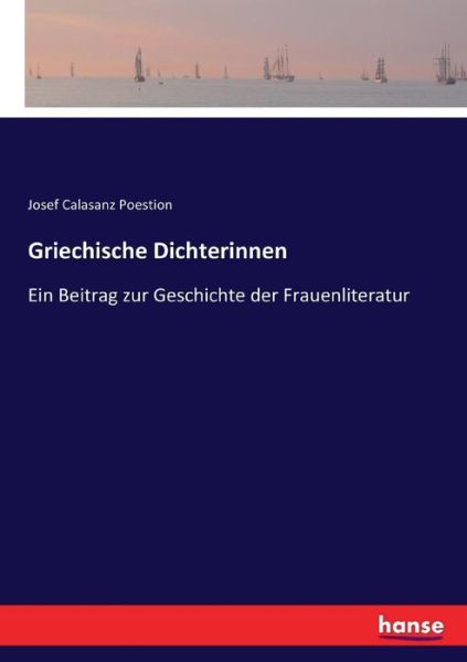 Cover for Poestion · Griechische Dichterinnen (Bog) (2017)