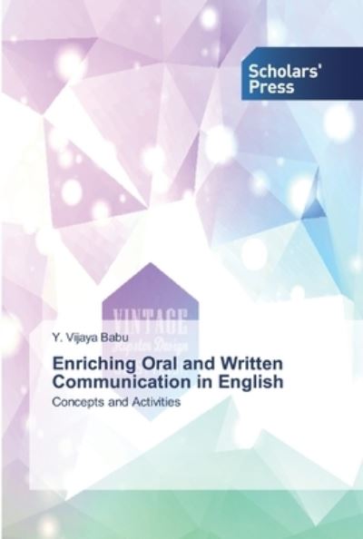 Cover for Babu · Enriching Oral and Written Communi (Book) (2019)