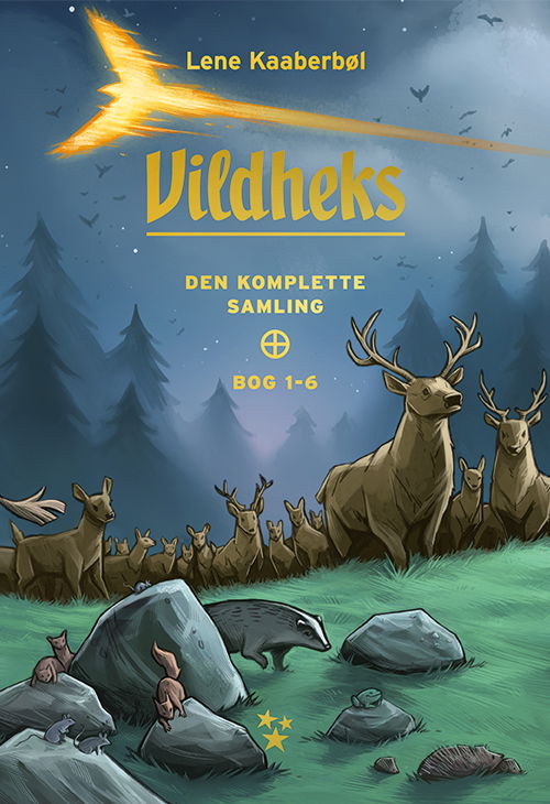 Cover for Lene Kaaberbøl · Vildheks: Vildheks - Den komplette samling (illustreret) (bog 1-6 i kassette) (Bound Book) [1er édition] (2020)