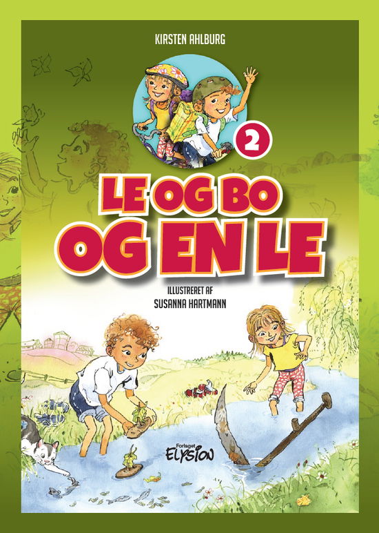 Cover for Kirsten Ahlburg · Le og Bo: Le og Bo og en le (Inbunden Bok) [1:a utgåva] (2019)