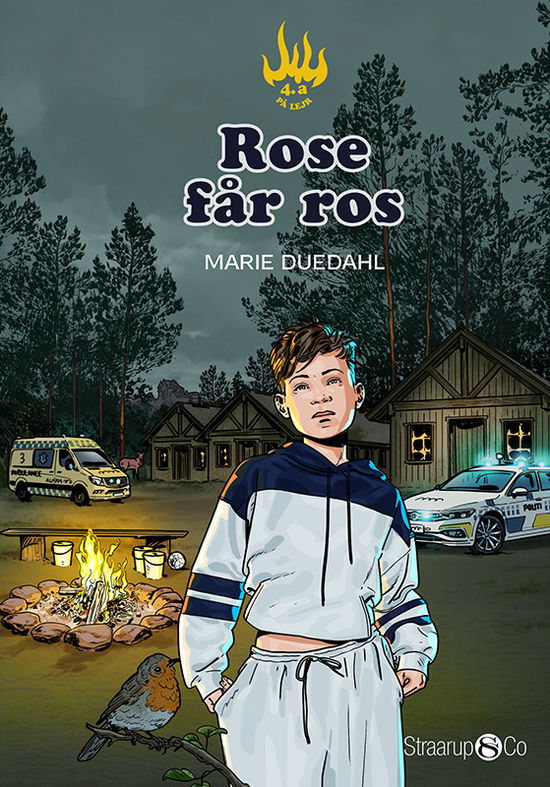 Cover for Marie Duedahl · 4.a på lejr: Rose får ros (Hardcover Book) [1st edition] (2025)