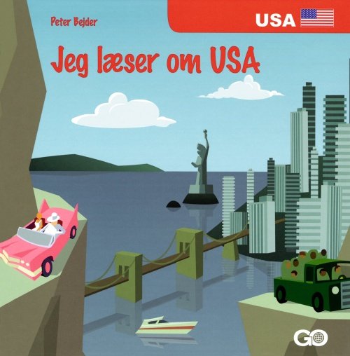 Jeg læser om lande: Jeg læser om USA - Peter Bejder - Livros - GO Forlag - 9788777025396 - 2008