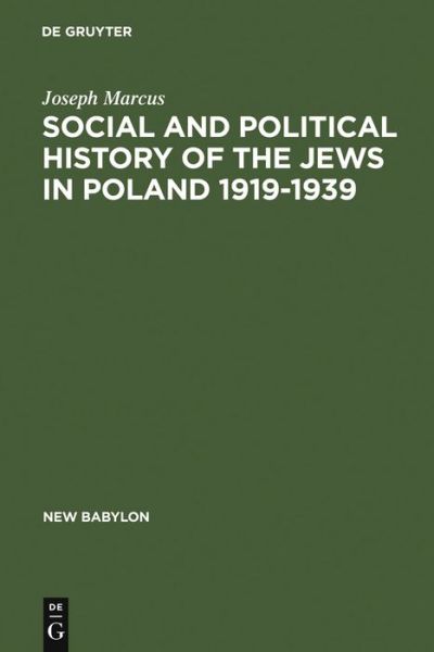 Cover for Marcus · Social and Political History of (Book) (1983)