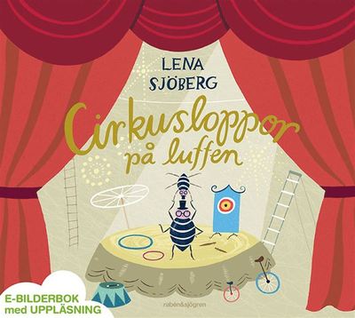 Cover for Lena Sjöberg · Cirkusloppor på luffen (ePUB) (2014)