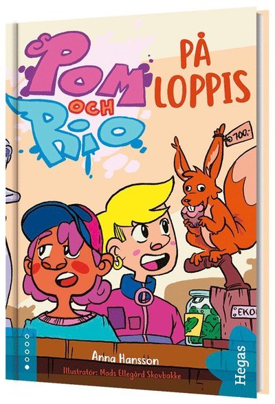 Cover for Anna Hansson · Pom och Rio: På loppis (Gebundesens Buch) (2020)