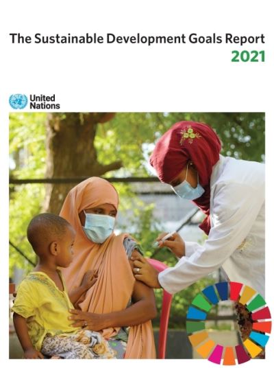 Cover for United Nations: Department of Economic and Social Affairs · The sustainable development goals report 2021 (Paperback Book) (2021)