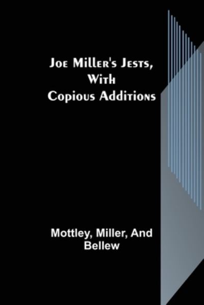 Cover for Mottley · Joe Miller's Jests, with Copious Additions (Paperback Book) (2022)