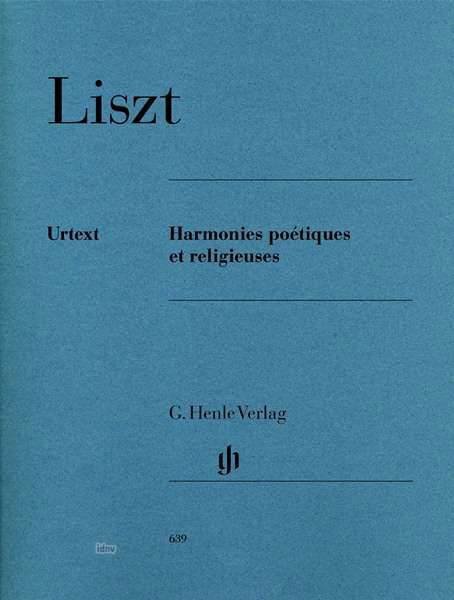 Harmonies poetiques.,Kl.HN639 - F. Liszt - Kirjat - SCHOTT & CO - 9790201806396 - perjantai 6. huhtikuuta 2018