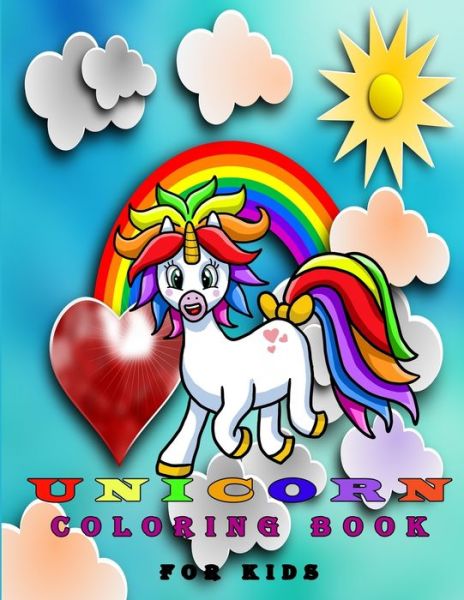 Cover for Unicorn Coloring Book · Unicorn Coloring Book for Kids (Paperback Book) (2020)