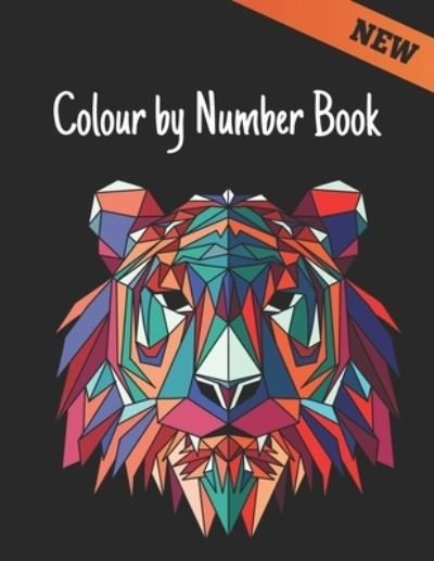 Cover for Qta World · Colour by Number: Coloring Book 60 Color By Number Designs of Animals, Birds, Flowers, Houses and Patterns Easy to Hard Designs Fun and Stress Relieving Coloring Book Coloring By Numbers Book ( Adult Coloring book ) (Pocketbok) (2021)
