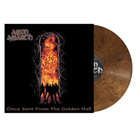Cover for Amon Amarth · Once Sent from the Golden Hall (Smoke Grey Marbled) (LP) (2022)