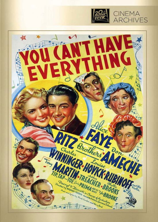 Cover for You Cant Have Everything (DVD) (2013)