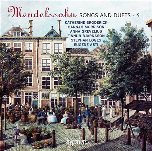 Mendelssohnsongs Duets 4 - Broderick & Morrison & Asti - Musiikki - HYPERION - 0034571177397 - maanantai 27. heinäkuuta 2009