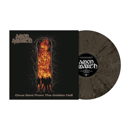 Cover for Amon Amarth · Once Sent from the Golden Hall (Smoke Grey Marble) (VINIL) (2022)
