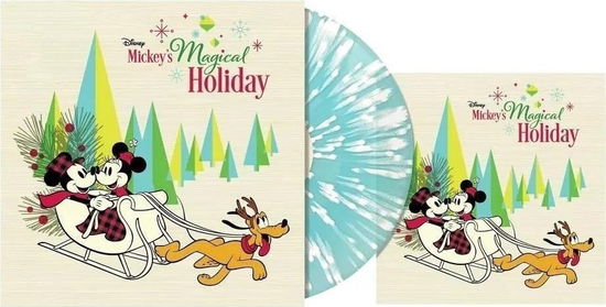 Cover for Mickey's Magical Holiday / Various · Mickey's Magical Holiday (Splatter Vinyl) (LP) (2023)