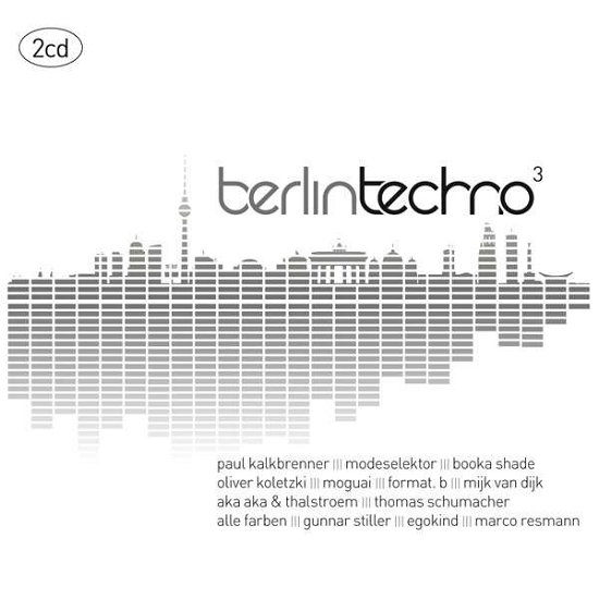 Cover for Berlin Techno 3 / Various (CD) (2013)