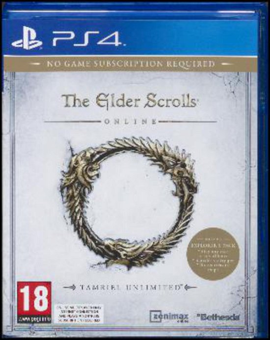 Cover for Bethesda · Elder Scrolls Online - Tamriel Unlimited (PS4) (2015)