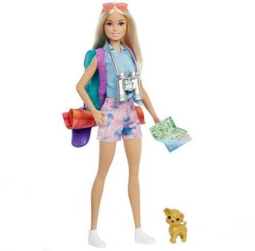 Cover for Mattel · Mattel - Barbie Camping Pop &amp; Accessoires Blond (Legetøj) (2021)