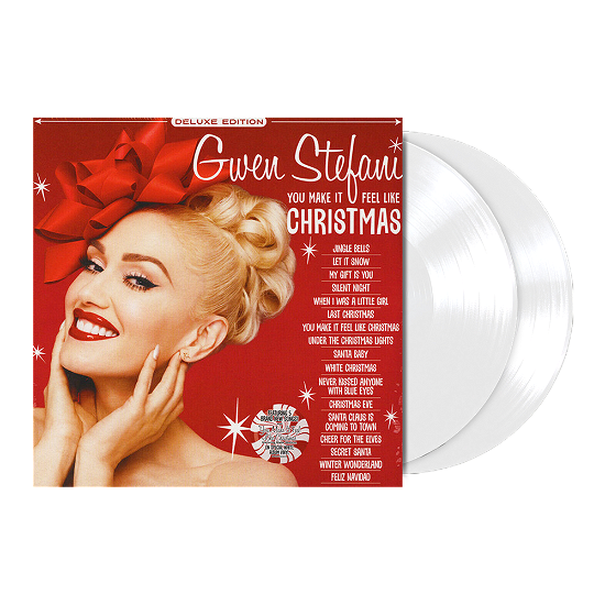 Cover for Gwen Stefani · You Make It Feel Like Christmas (Ltd Dlx 2lp) (LP) [White Vinyl edition] (2021)