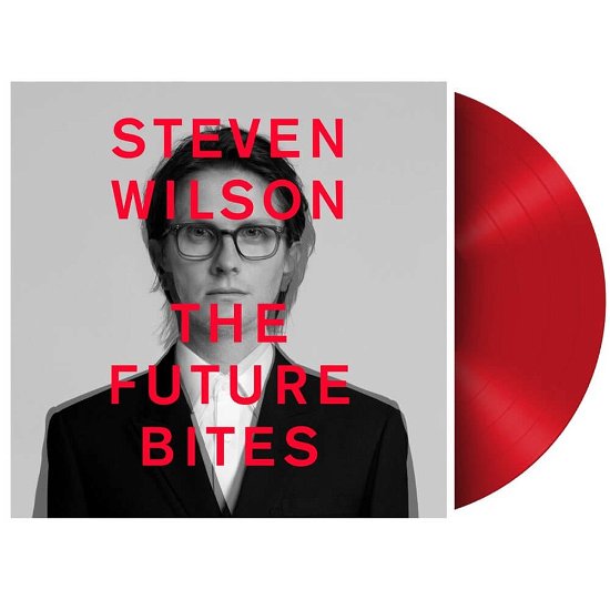 Cover for Steven Wilson · The Future Bites (Red Vinyl) (LP) [Limited edition] (2021)