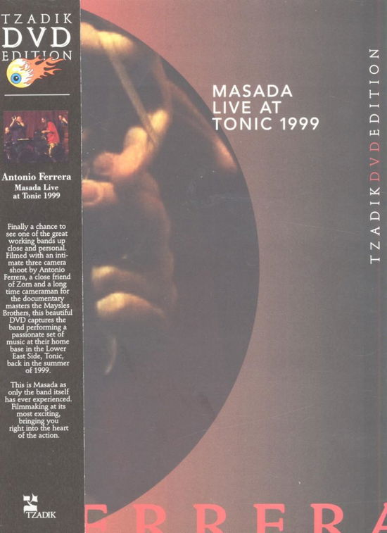 Cover for Masada · Live At Tonic 1999 (DVD) (1990)