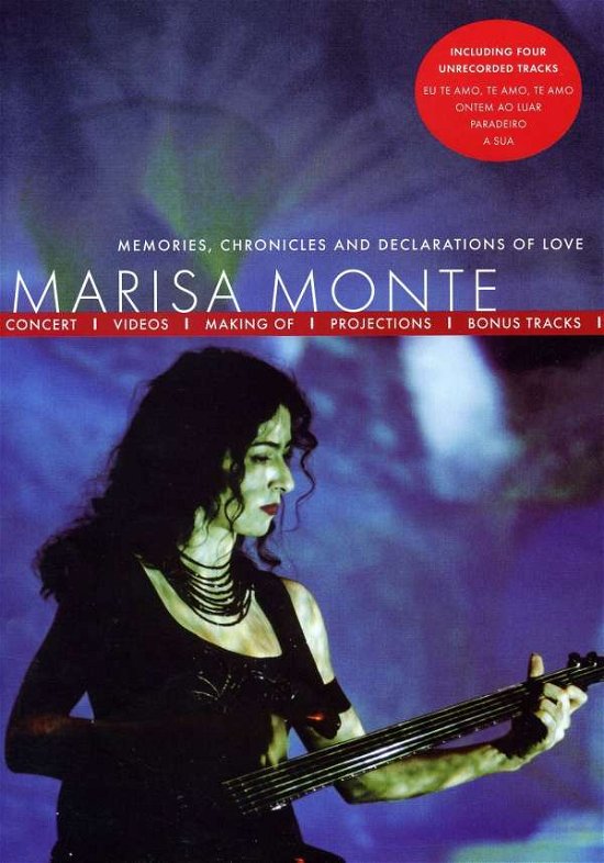 Cover for Marisa Monte · Memorias Cronicas E Declaracoes De Amor (DVD) (2007)