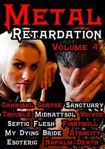 Cover for Metal Retardation 4 · Metal Retardation Volume 4 (DVD) (2015)