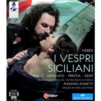 Cover for Verdi / Nucci / Armiliato / Prestia / Dessi · I Vespri Siciliani (Blu-Ray) (2013)