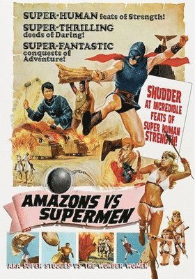 Cover for Feature Film · Amazons vs Supermen (DVD) (2020)