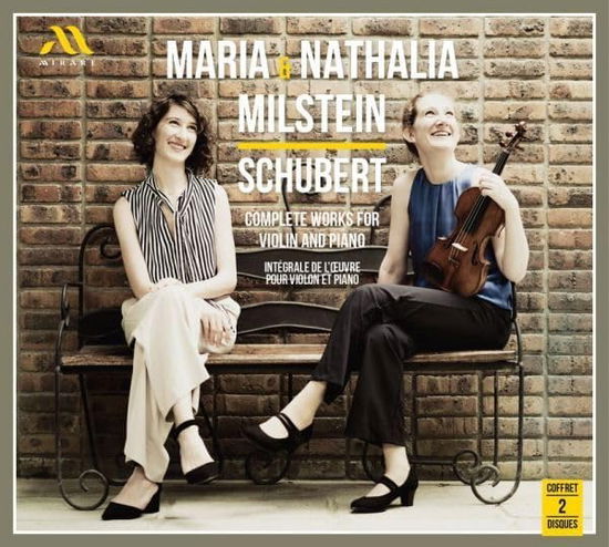 Cover for Maria Milstein &amp; Nathalia Milstein · Schubert: Complete Works For Violin And Piano (CD) (2024)