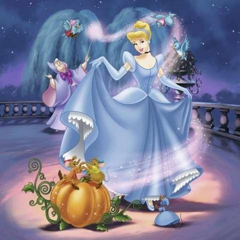 Cover for 3 X 49 Teile · Puzzel Disney Princess 3 X 49 Stukjes (Legetøj) (2003)