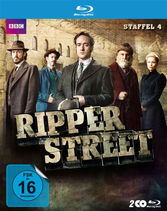 Cover for Macfayden,matthew / Flynn,jerome / Rothenberg,adam/+ · Ripper Street-staffel 4 (Blu-ray) (2017)
