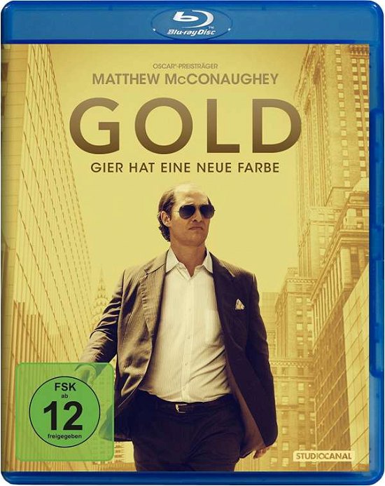 Cover for Mcconaughey,matthew / Ramirez,edgar · Gold (Blu-ray) (2017)