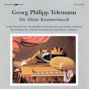Cover for Telemann / Conrad / Koch · Partitas (CD) (1996)