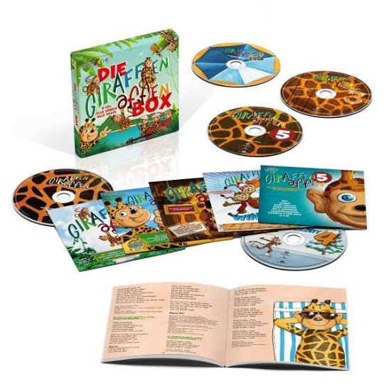 Cover for Die Giraffenaffen Box (Limitierte 5cd Box) (CD) (2019)