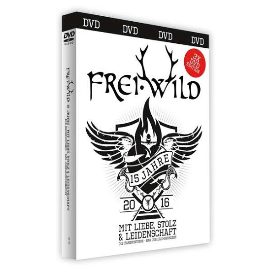 Cover for Frei.Wild · 15 Jahre Mit Liebe, Stolz Und Leidenschaft (DVD) (2017)