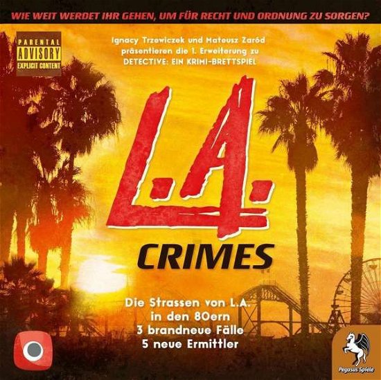 Cover for Detective: L.A. Crimes (Erweiterung) (Portal Games (Spielzeug) (2019)