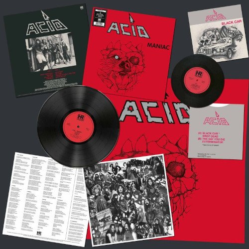 Cover for Acid · Maniac (LP) (2023)