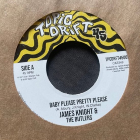James Knight & The Butler · Baby Please Pretty Please / Space Guitar (LP) (2023)