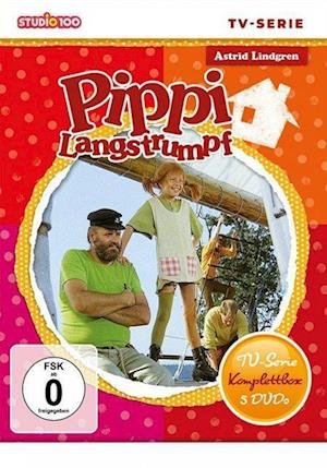 Cover for Pippi Langstrumpf-tv-serien Komplettbox [5 Dvds, (DVD) (2022)