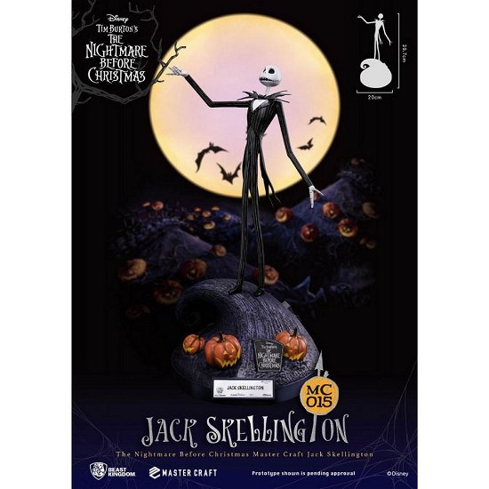 Cover for Figurines · NIGHTMARE BEFORE CHRISTMAS - Master Craft Jack Ske (Spielzeug) (2020)