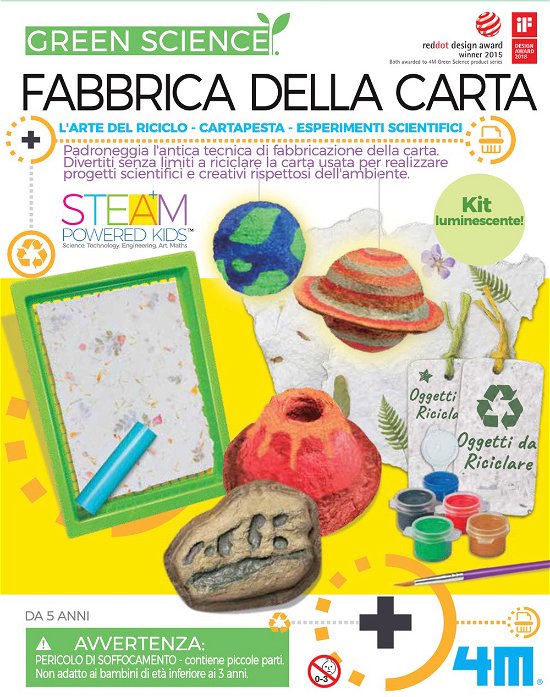 Cover for 4M: Green Science · Fabbrica Della Carta (MERCH)