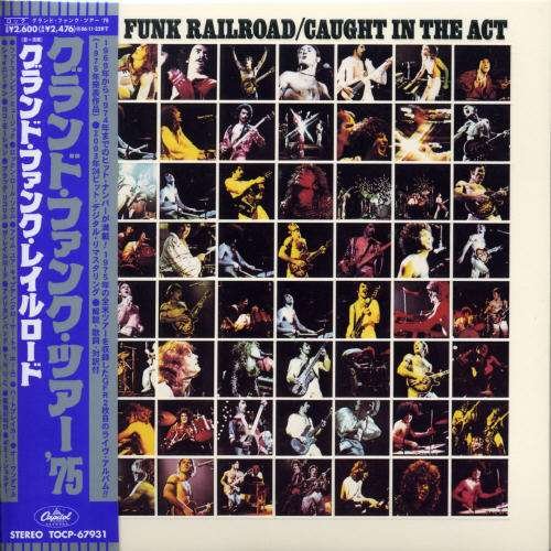 Cover for Grand Funk Railroad · Caught in Act (CD) [Remastered edition] (2008)